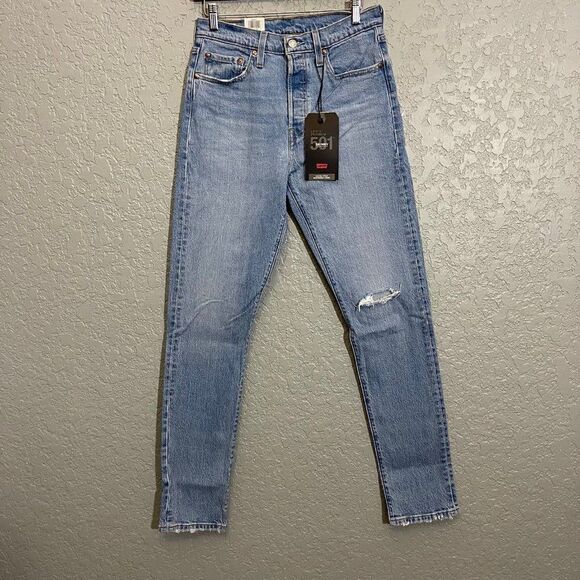 Levi’s 501 Skinny Jeans 28x32 - Picture 1 of 11